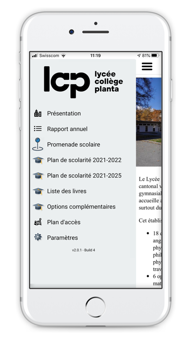 How to cancel & delete Lycée Collège Planta from iphone & ipad 1