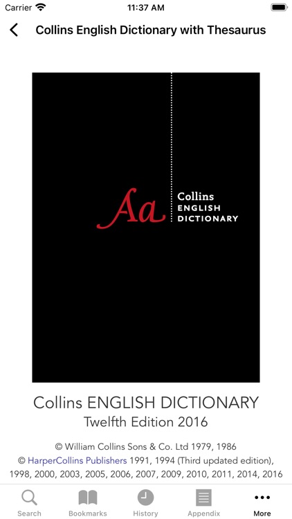 Collins Dictionary+Thesaurus screenshot-4