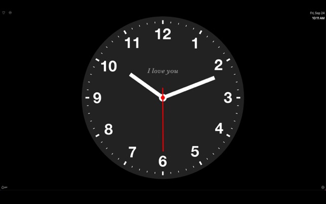 デスクトップ時計 アナログ時計ロック画面時間ウィジェット をapp Storeで