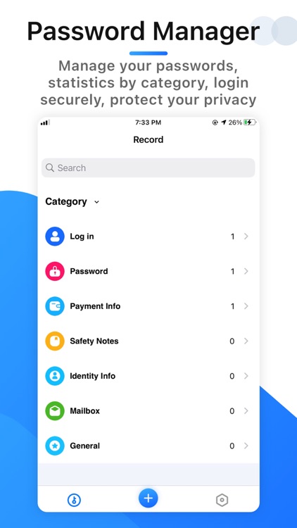 Password Manager for iPhone
