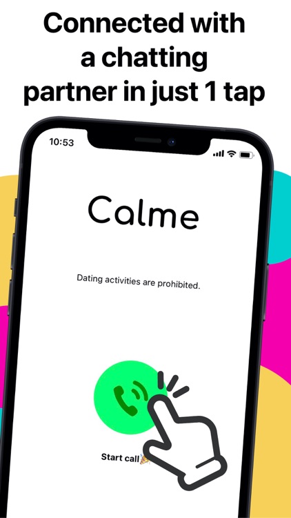 Calme – random video calls