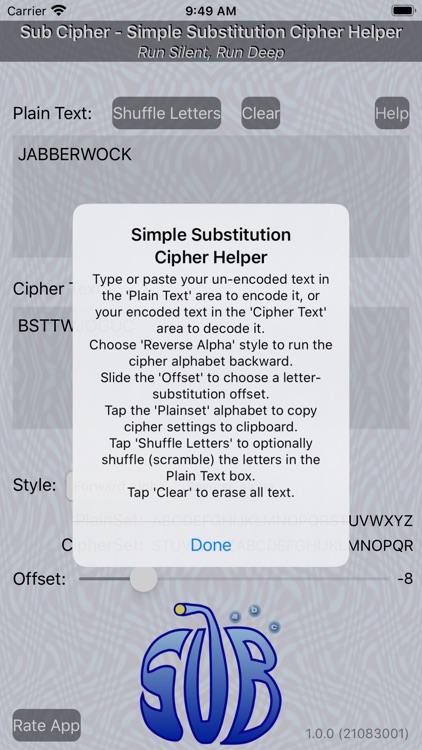 Sub Cipher screenshot-4