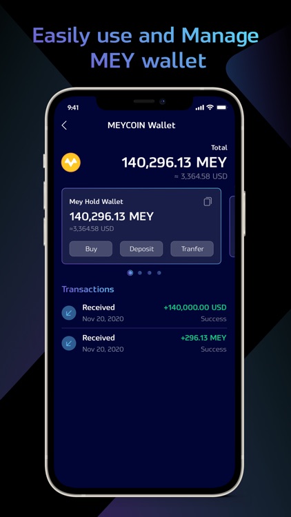 MEYCOIN - Safe trading MEY screenshot-3