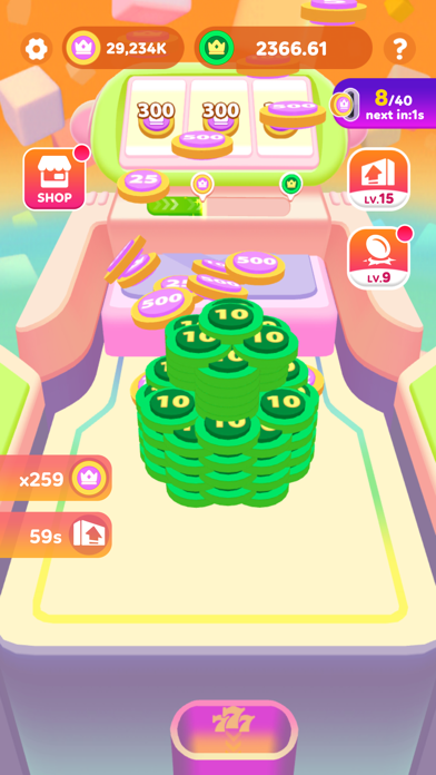 Crazy Coin Fall screenshot 3