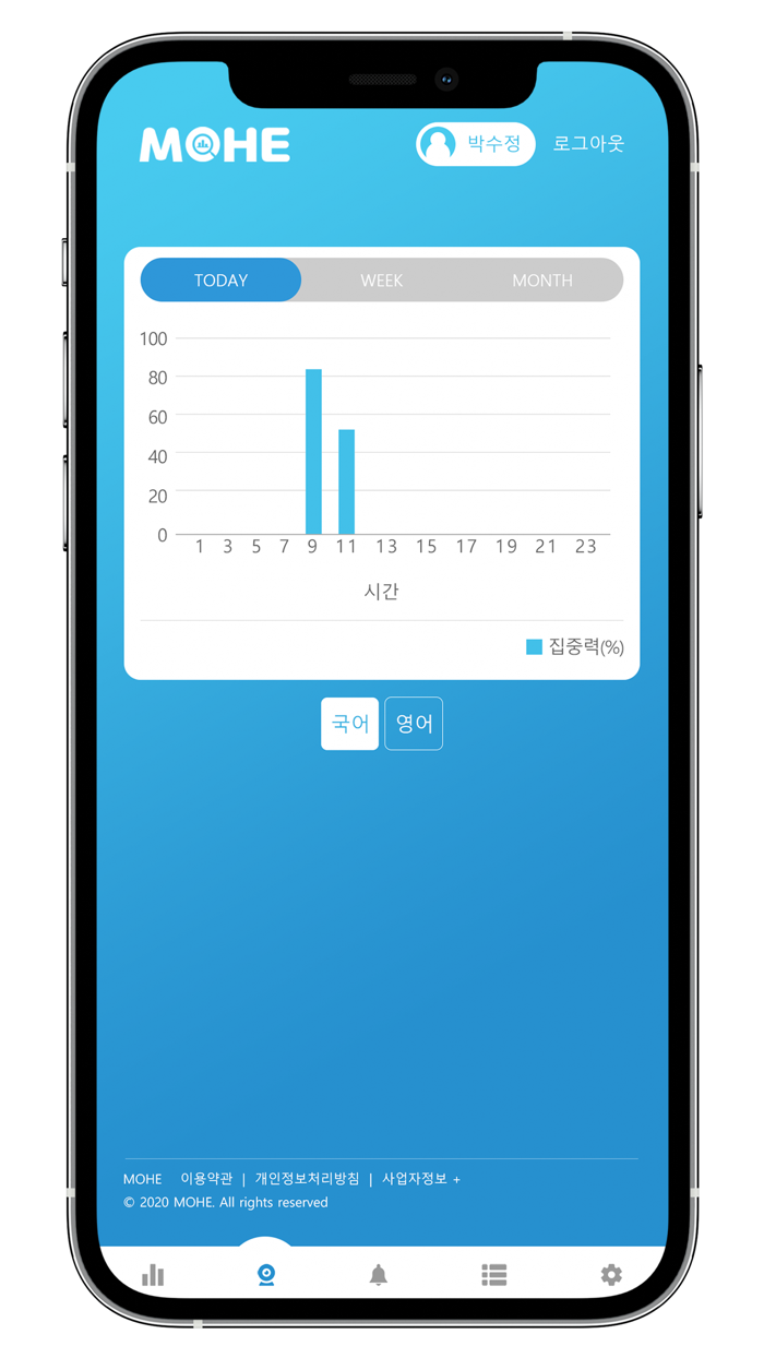MOHE - 학습시간표, 집중력관리