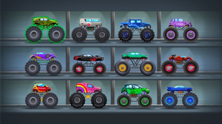 Monster Truck Racing Kids Game