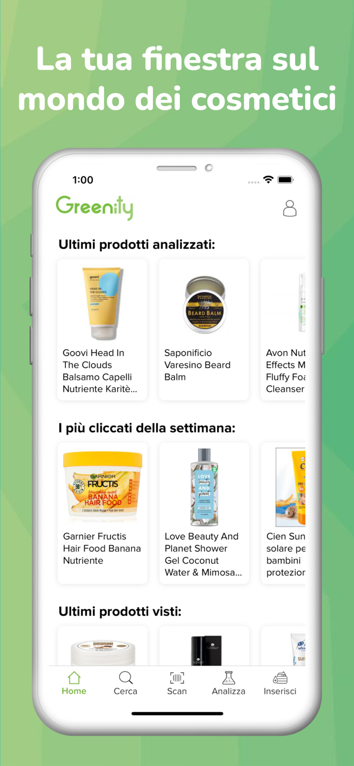 Greenity - Bio INCI Cosmetici