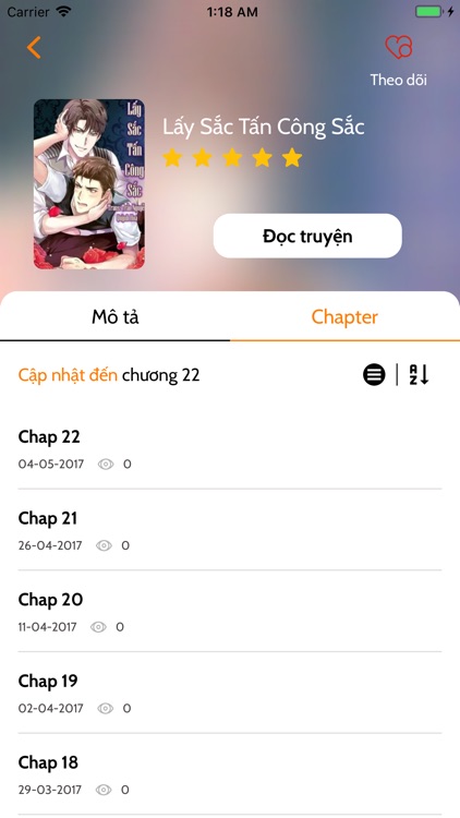 TOP TRUYỆN-Truyện Hay Mỗi Ngày screenshot-5