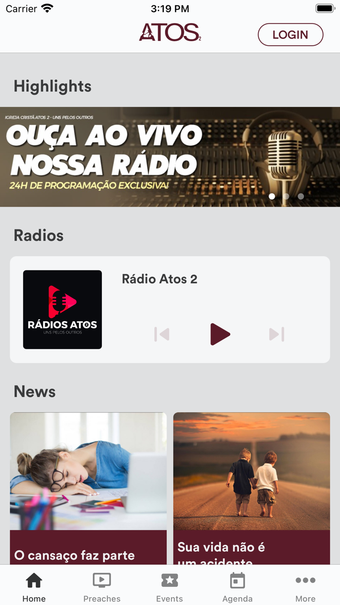 Igreja Cristã Atos2