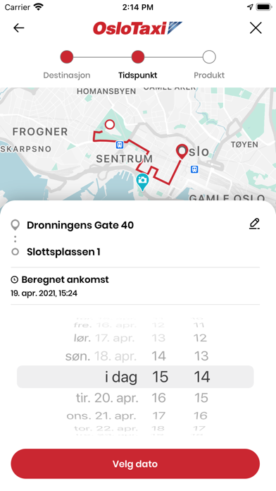 Oslo Taxi screenshot 2