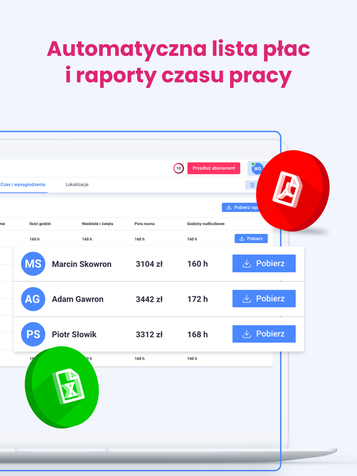 Moniti Terminal RCP dla Firm