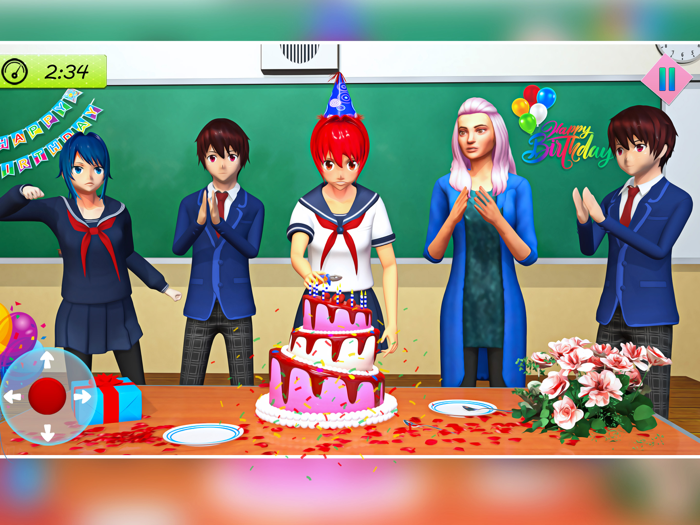 Anime High School Sports Girl