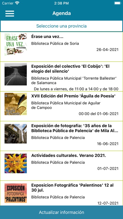 Bibliotecas Castilla y León screenshot-5