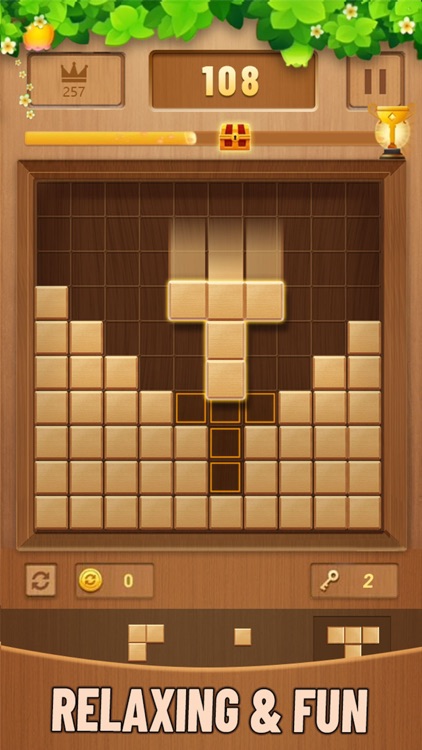 Block puzzle Casual game woody screenshot-3