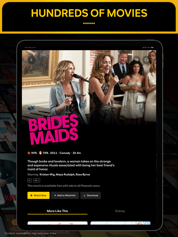 iPad Image of Peacock TV: Stream TV & Movies