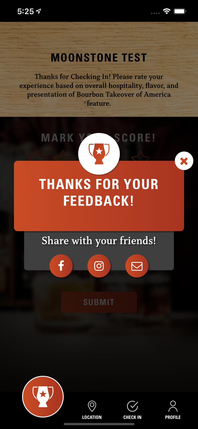 Bourbon Takeover Passport App
