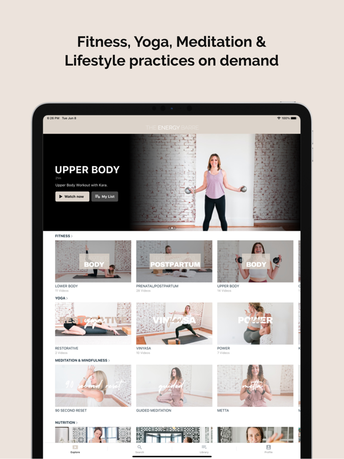 The Energy Barre On Demand