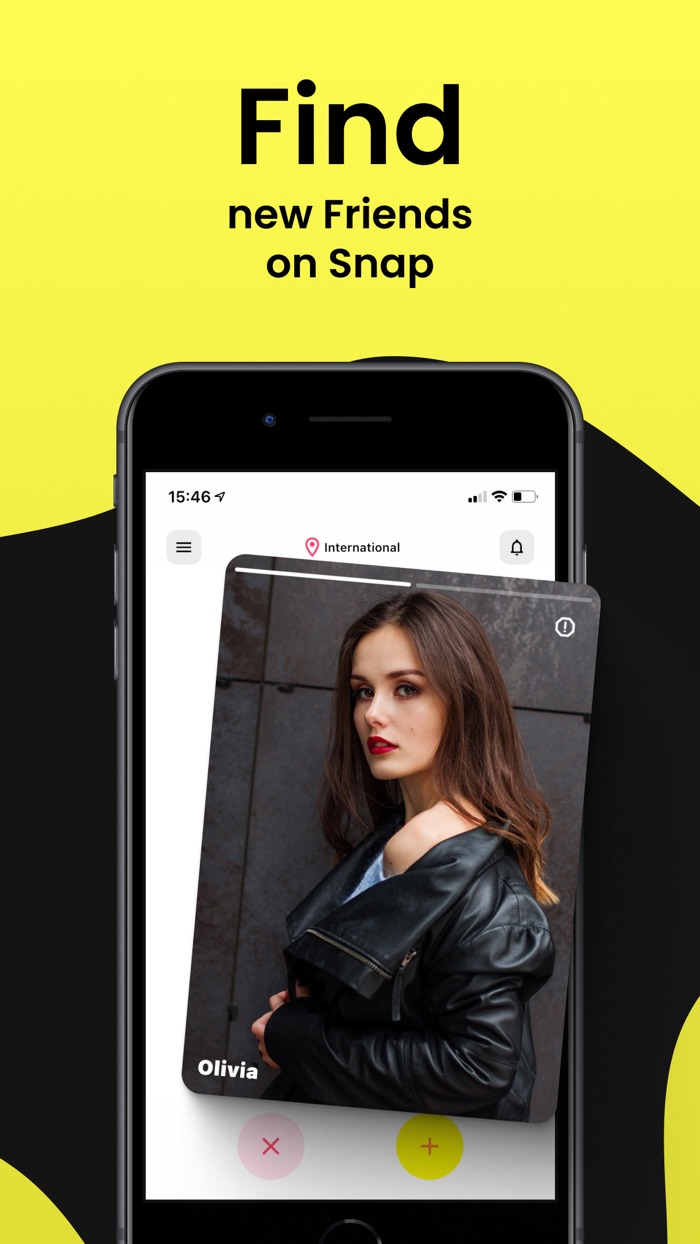 Hyup Find new Friends on Snap