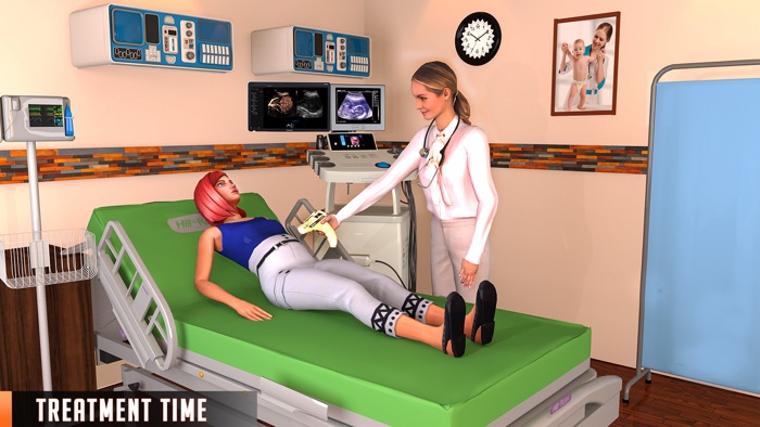 Pregnant Mom Baby Care Life 3D