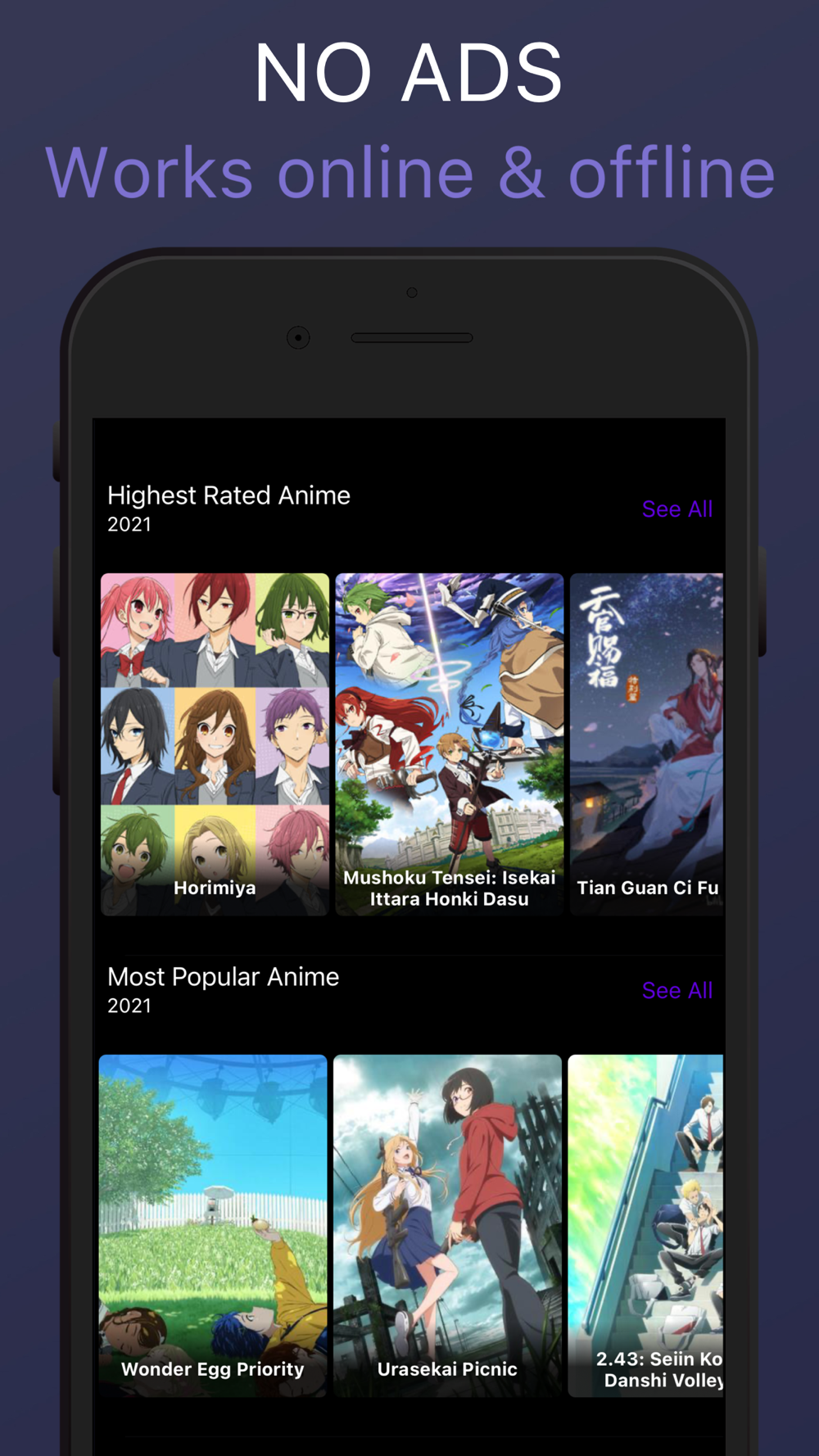 Anime Café Anime TV Manga Free Download App for iPhone 
