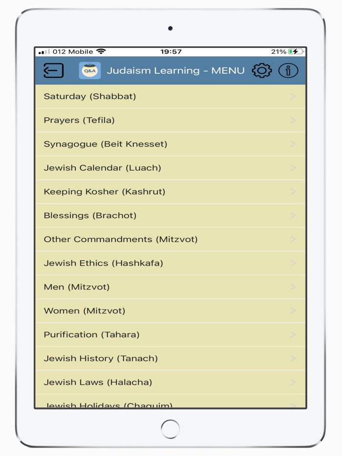 Judaism Learning