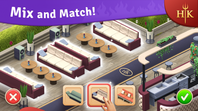 Hell's Kitchen: Match & Design screenshot 2