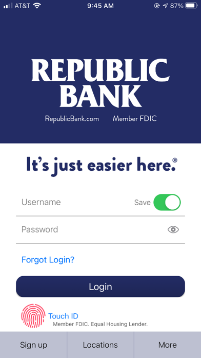 How to cancel & delete Republic Bank Mobile App from iphone & ipad 1