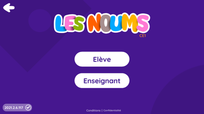 Login Access: Les Noums CE1 screenshot 1