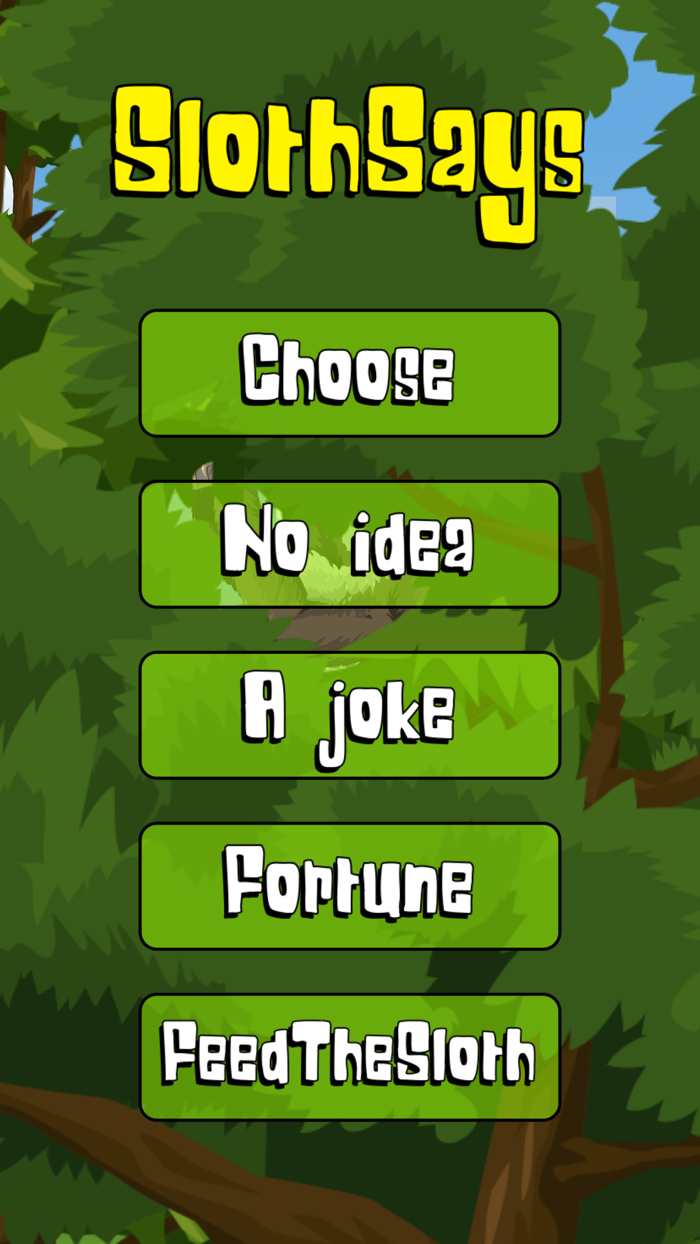 Sloth Says - Lazy Advisor