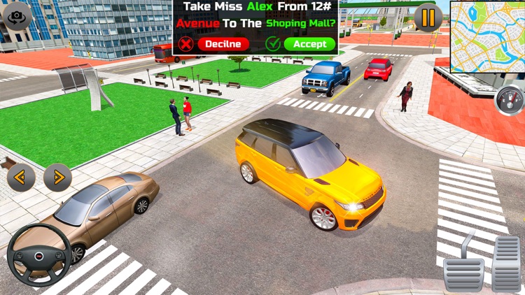 Modern Prado Taxi Driving screenshot-4