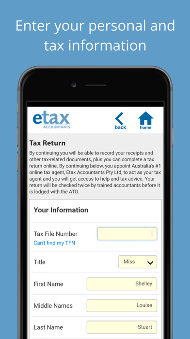 How to cancel & delete Etax Mobile App from iphone & ipad 3