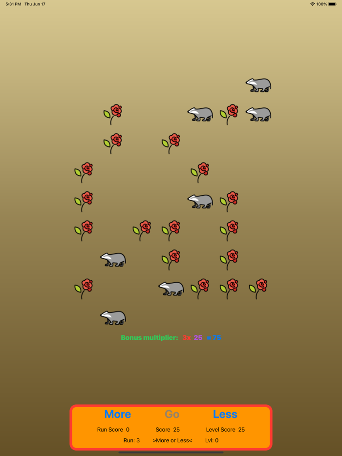 More Or Less Kids Game