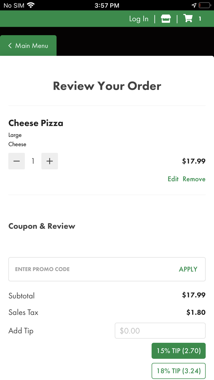 Orlandos Brick Oven Pizza