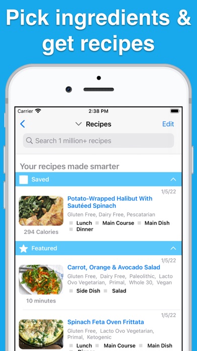 GreenBites - Smart Food SearchScreenshot of 2