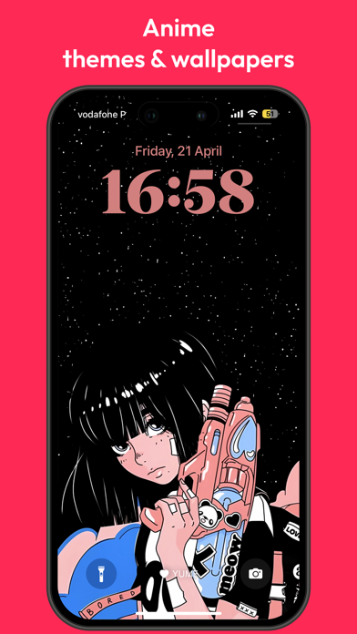 Anime widget  widgetopia homescreen widgets for iPhone  iPad  Android