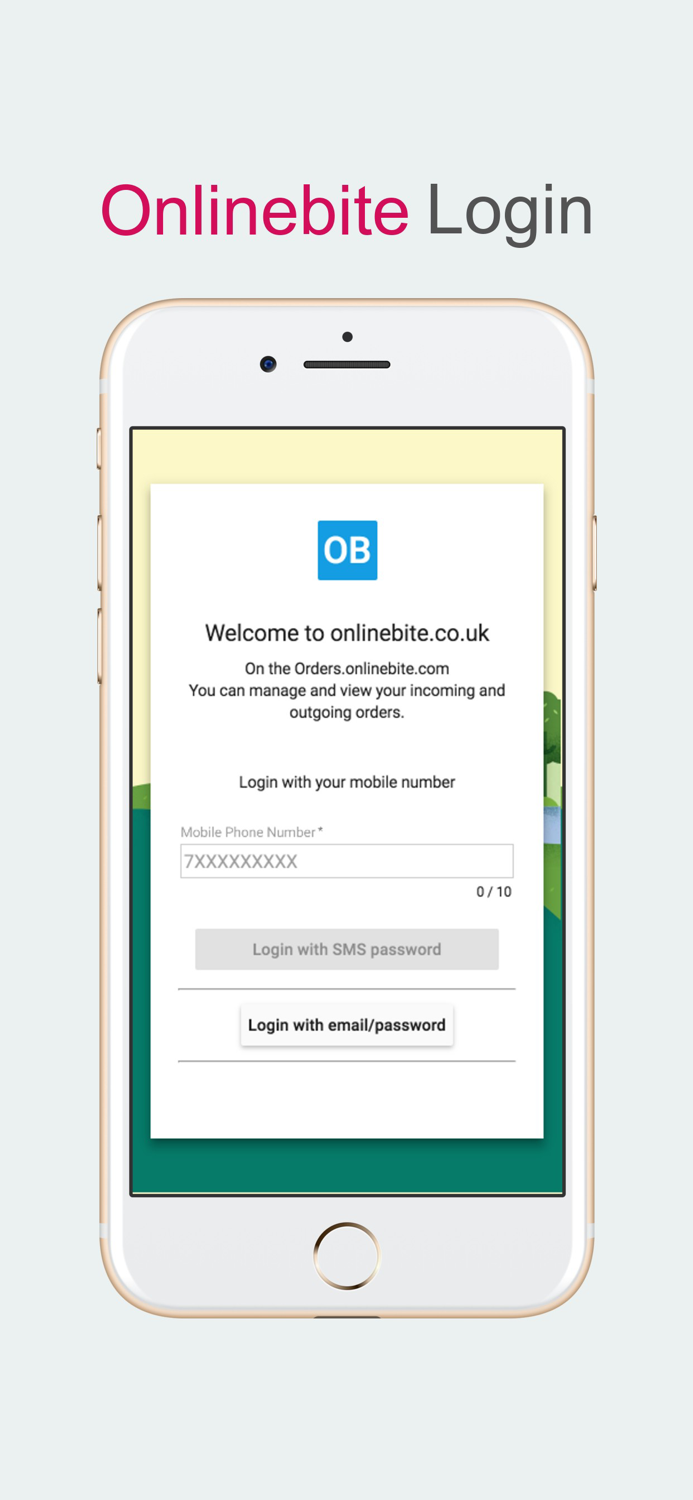 Order Taking onlinebite.co.uk