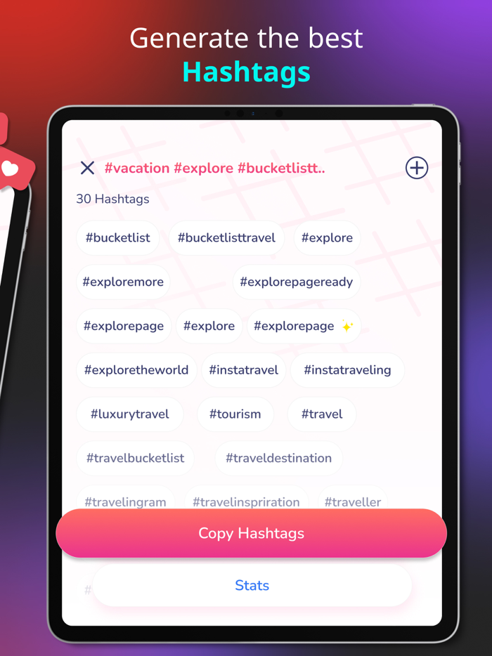 Hashtag Expert App