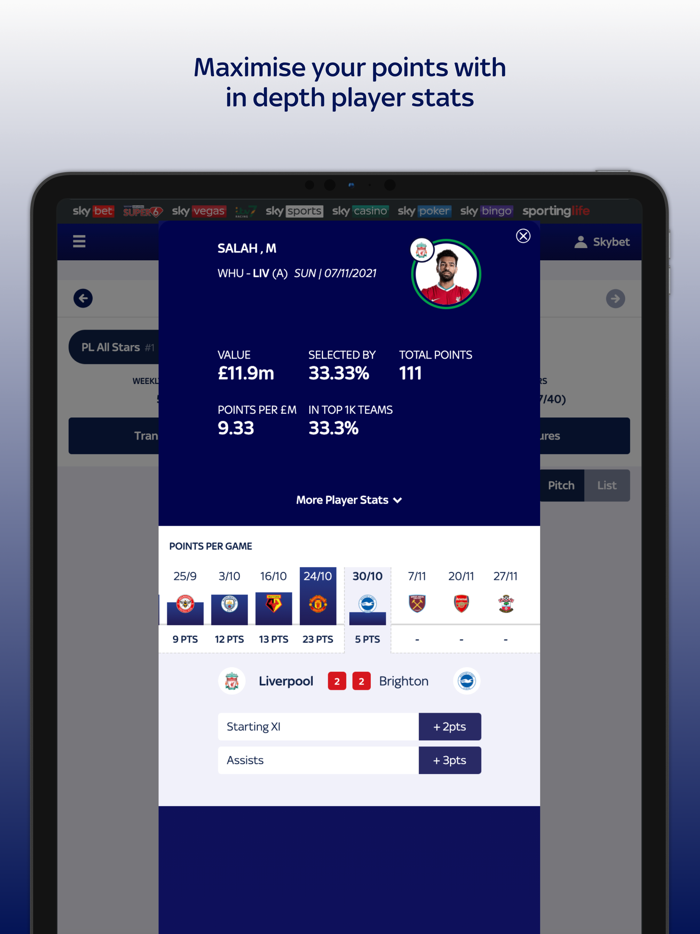 Sky Sports Fantasy Football