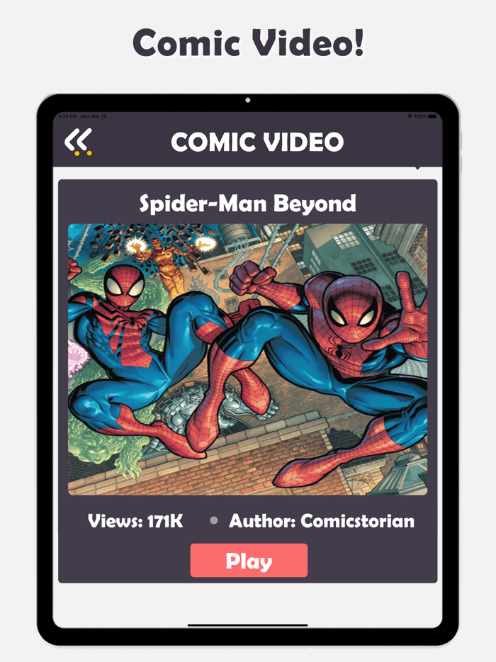 Comic master  daily Spins