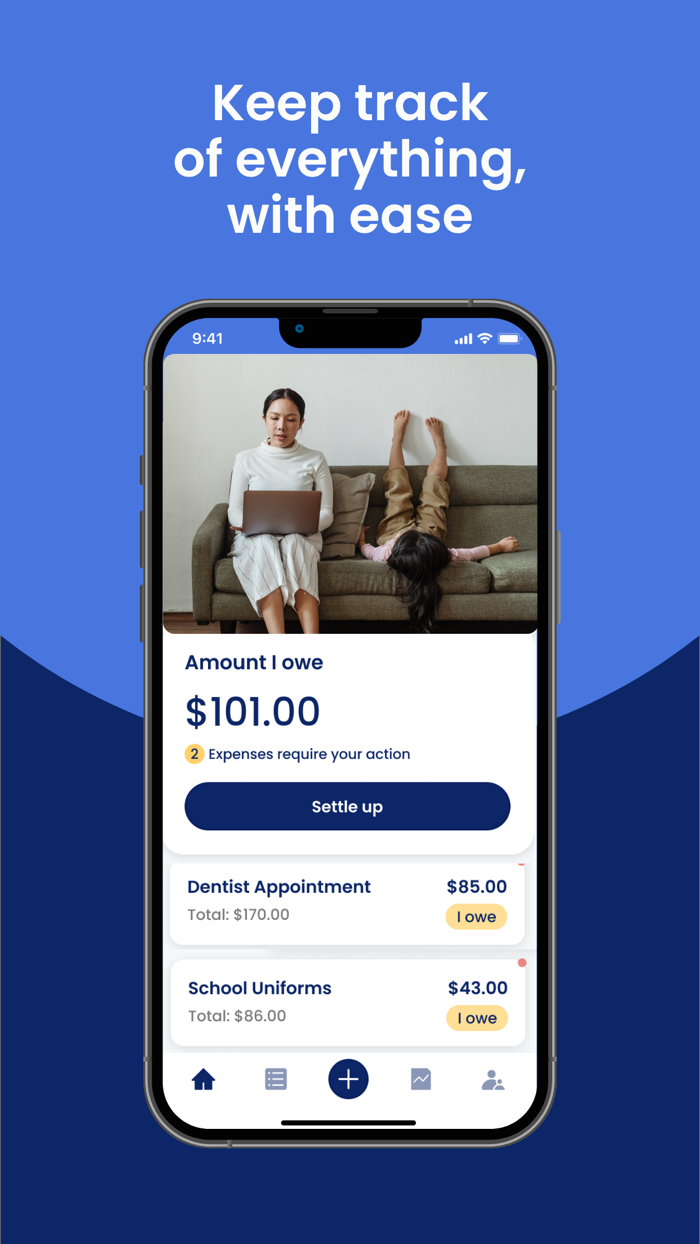 Onward Co-Parenting Expenses