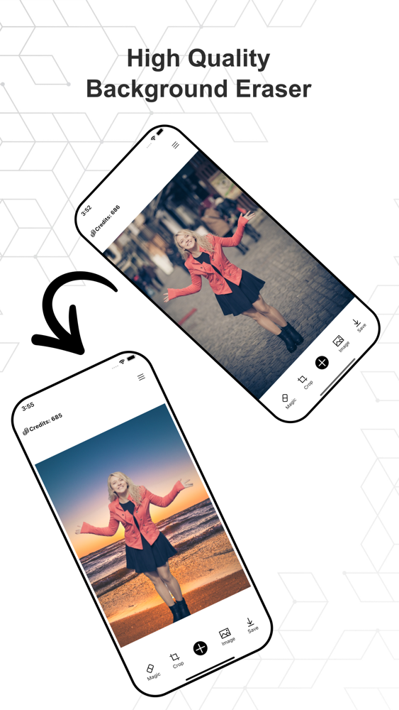Magic Eraser đã chính thức có sẵn trên iPhone của bạn. Ứng dụng cho phép bạn loại bỏ nền của hình ảnh một cách dễ dàng và nhanh chóng, đồng thời còn giúp mang đến những bức ảnh sáng tạo và độc đáo nhất. Tải ứng dụng ngay hôm nay để trải nghiệm.