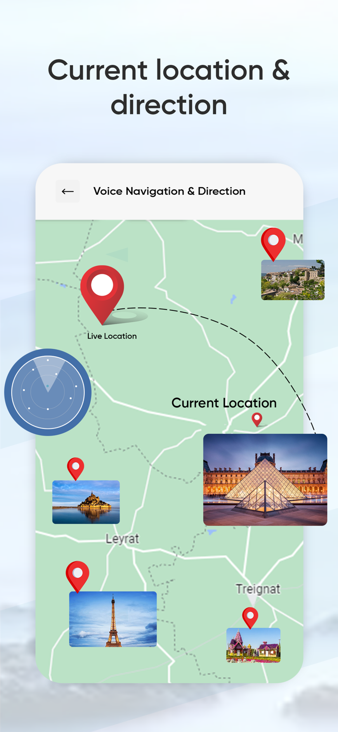 Voice GPS Driving Direction