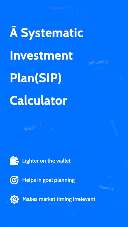 SIP Calculator Finance Planner