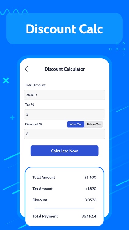Bill Calculator Split,Discount screenshot-3