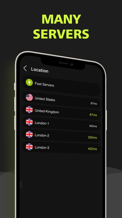 GreenLite VPN - Master Servers screenshot-3
