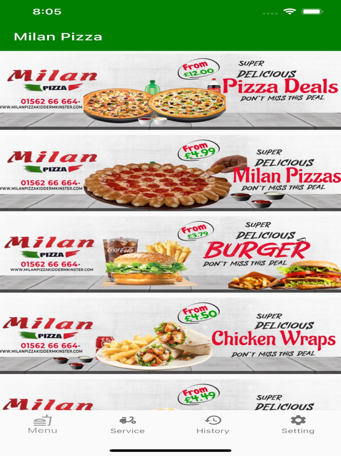 Milan Pizza Kidderminster