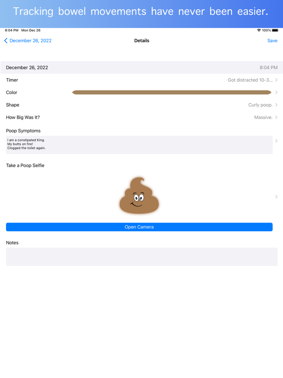 Poop Diary Tracker Liteのおすすめ画像1