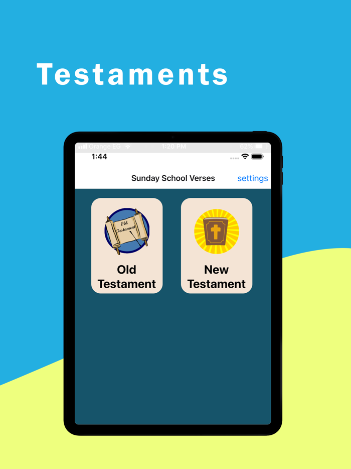 Sunday School Verses