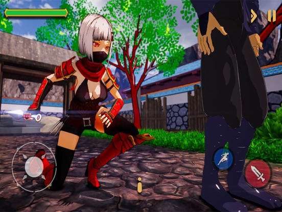 Anime Girl Hero Ninja Fighter screenshot 4