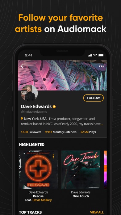 Audiomack - Stream New Music iPhone app afbeelding 5